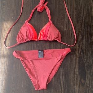 HM String Bikini - Burgendy Pink -Size 8
